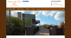 Desktop Screenshot of cabanasaguadeoro.com.ar